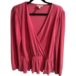 NWOT Peplum Blouse Size Medium